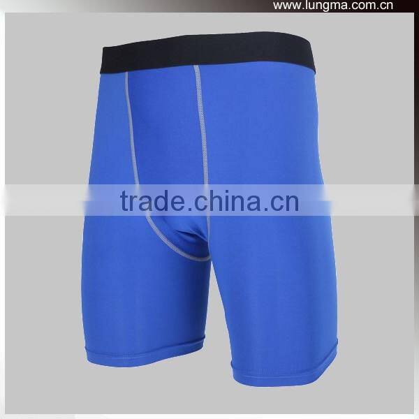 4 needle 6 thread Sewing Compression Sports Shorts