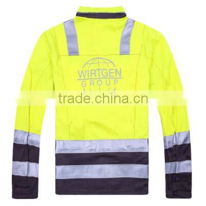 2017 OEM unisex Anti-static Uniform one piece work wear fire-fighting protection safty work set coverall clothes high Quality