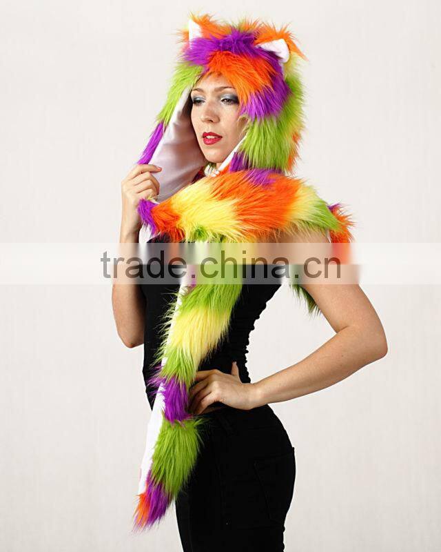 Faux Fur Winter Headwear Adult Contemporary Hat Manufacture
