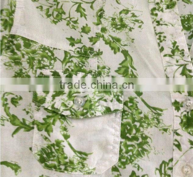 COTTON VOILE PRINTED SHIRT