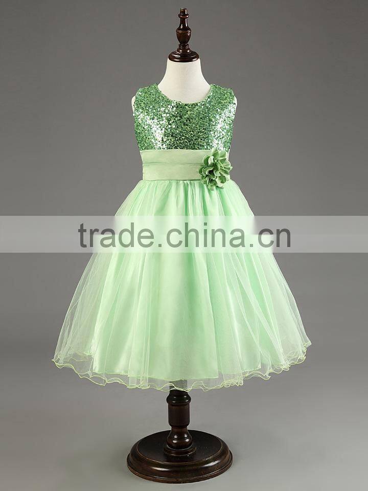 MGOO New Arrival 2016 Christmas Girl Dress Sequin Sleeveless Ball Gown Tutu Ballet Costume Stocklot MGT028-2