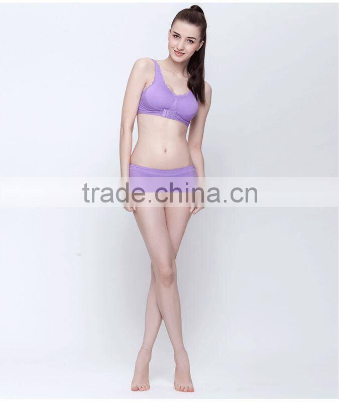 Factory Provide New Style Seamless Bra and Panty Set