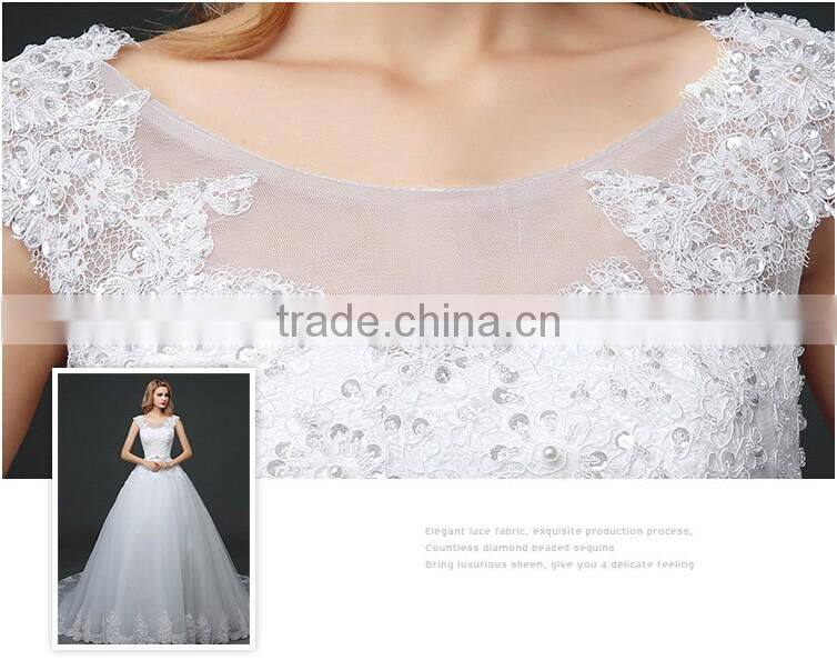 Latest design party dresses wedding dress 2016