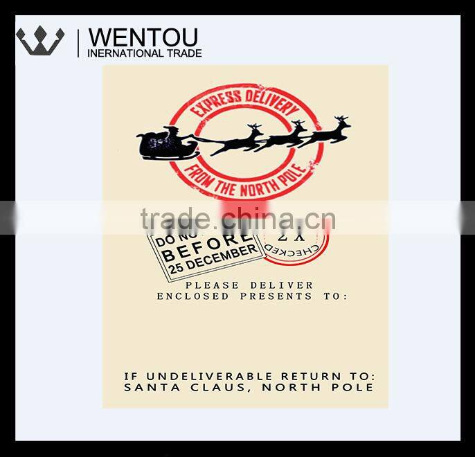 Personalized christmas Santa Sack Bag with drawstring