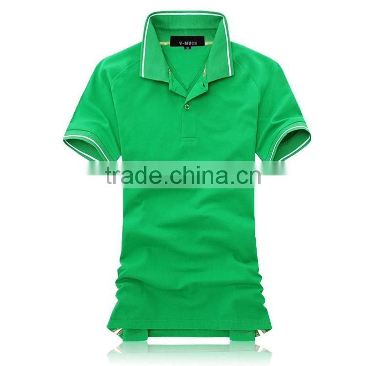 Manufacturer supply breathable custom logo polo shirts