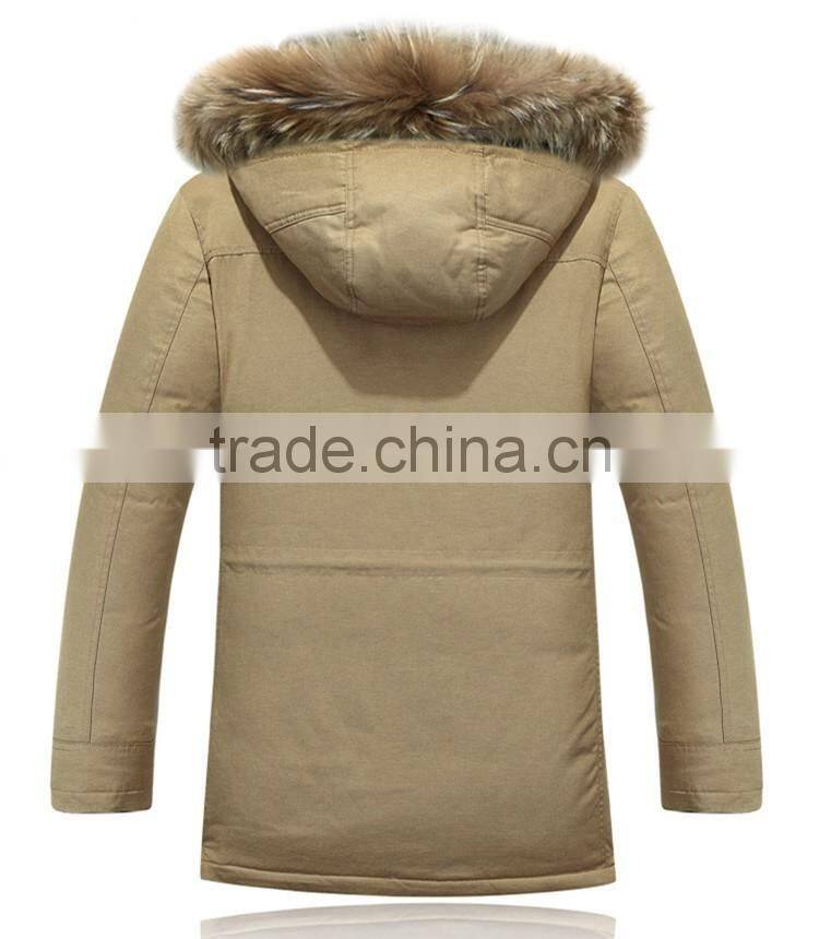 Custom LOGO Winter Heavy Hollow-cotton Padding Windcheater Jacket