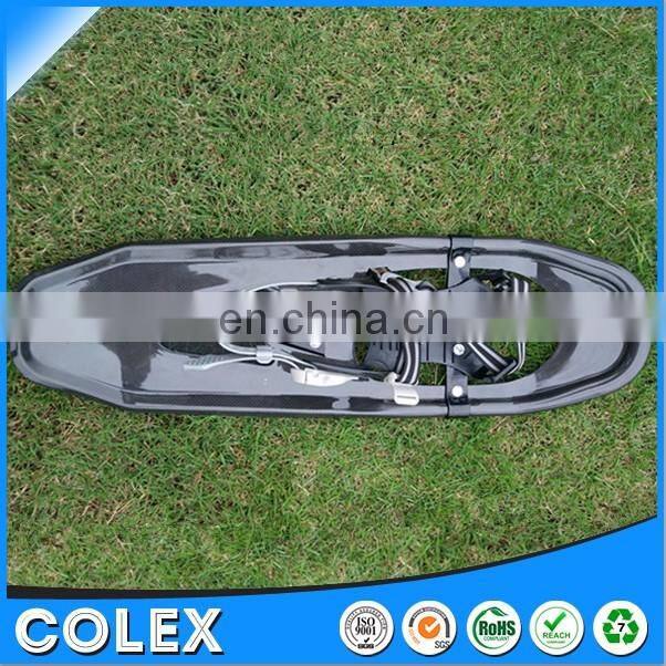 winter sports camping hiking snowshoes with aluminium frame and HDPE decking