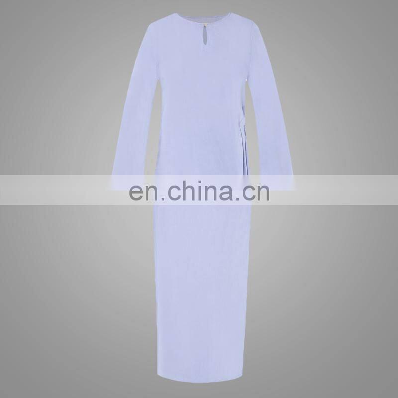 OEM manufactory plain baju kurung malaysia women clothing baju melayu for ladies