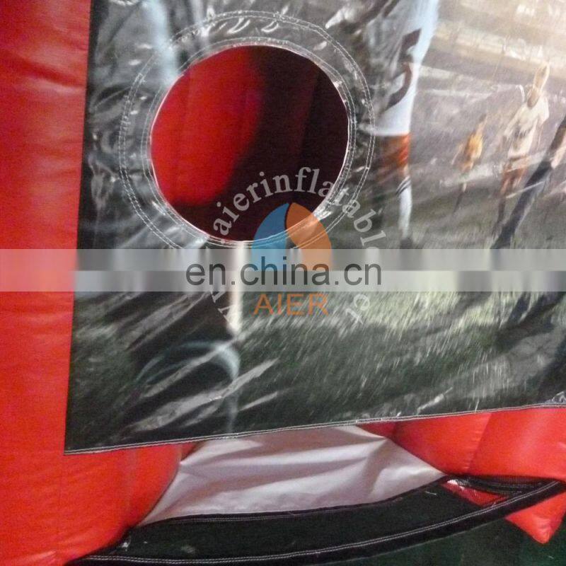 outdoor 5 in 1 inflatable sports games, inflatable basketball shooting game for kids and adults