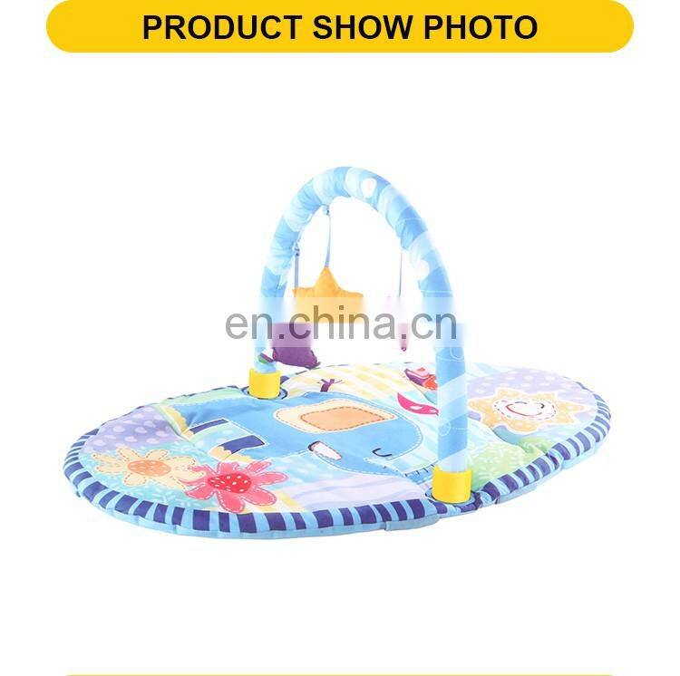 Hot selling foldable musical cartoon toys the baby floor mat