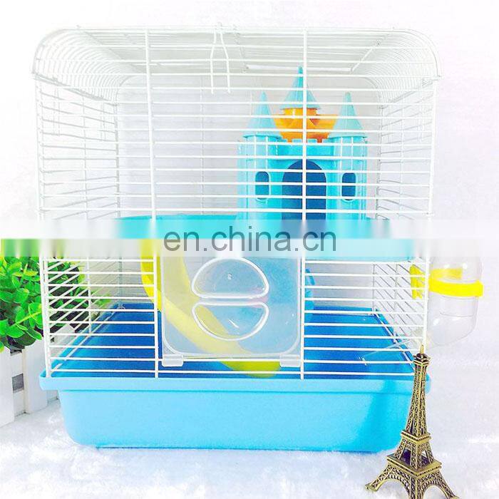 High quality luxury tower hamster cage animals transparent clear view larger plastic house acrylic cheap pet cage