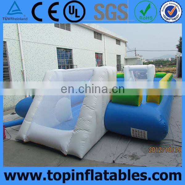 portable inflatable water soccer field