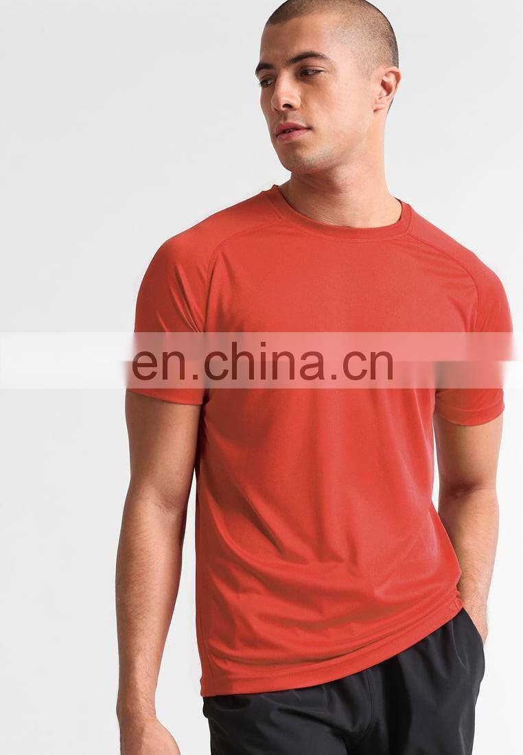Men summer apparel 100% cotton round neck t shirts customize for men