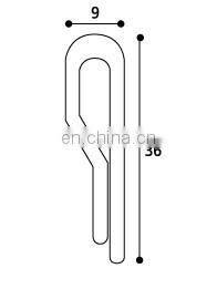 Clear super shirt clip