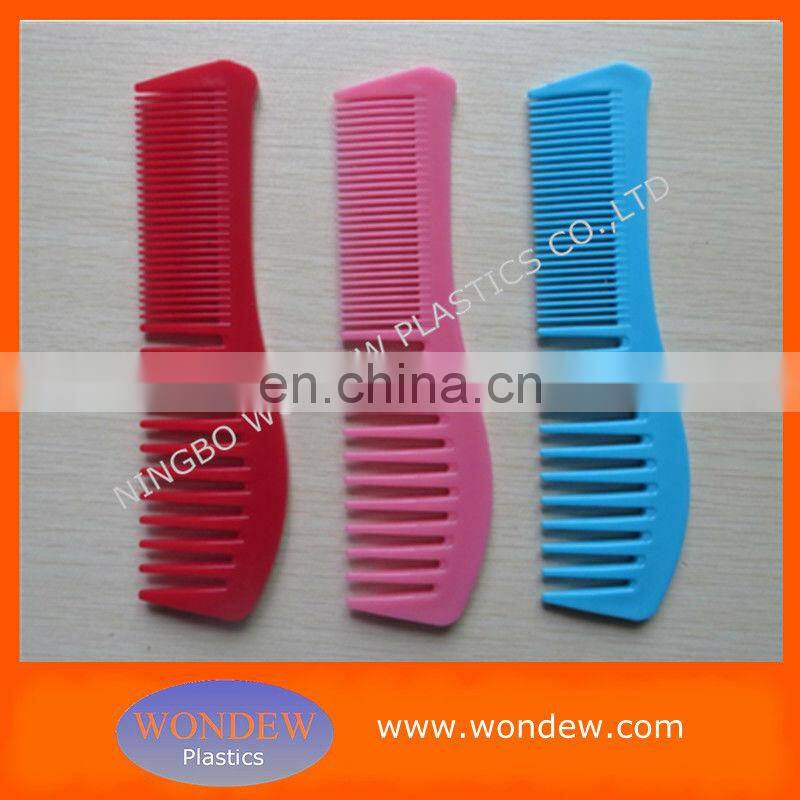Plastic handle combs with massage function