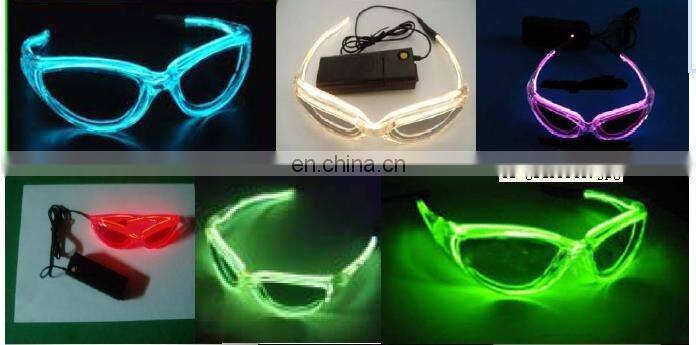 el wire strobe glasses