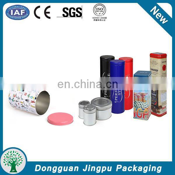 Luxury moistureproof metal t-shirt packaging tube