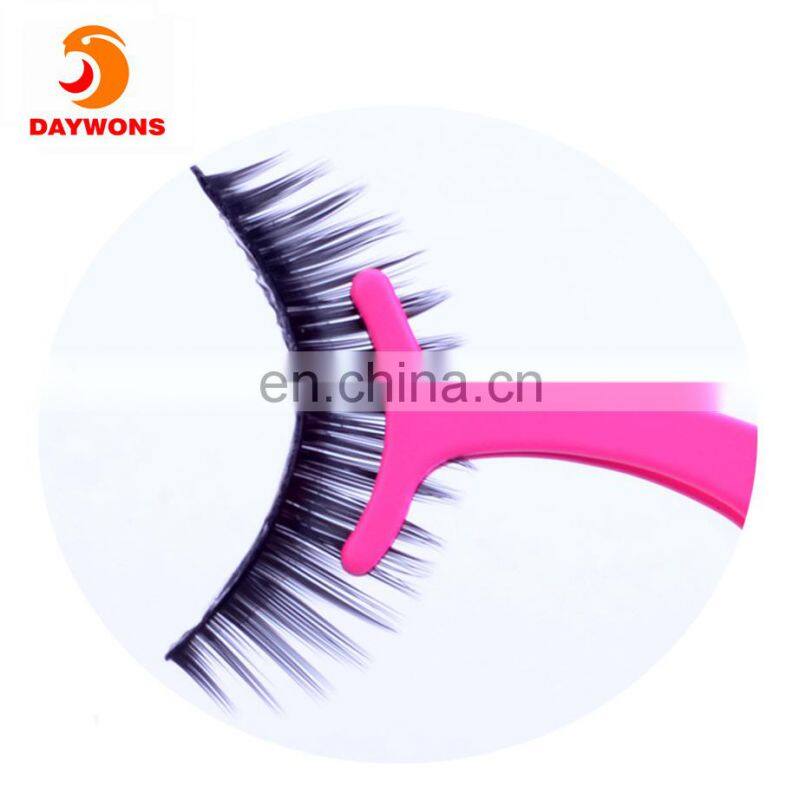 Stainless Steel False Eyelashes Extension Applicator Clipper Auxiliary Tool Tweezers Nipper Fish Tail Clipper