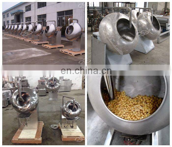 Low Price Small Western Medicine Coater Food Sugarcoat Chocolate Panning Machine