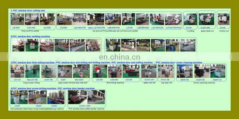 Plastic window machine / CNC window welder machine / Plastic window four corner welding machine (SHP4-CNC-3000A)