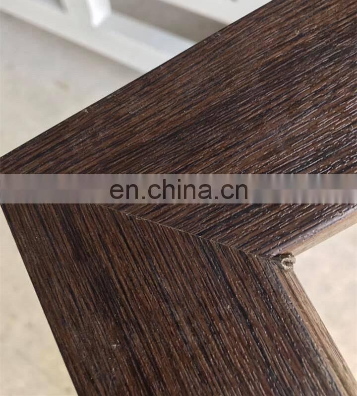 Double Head Wooden Color PVC Window Frame Corner Welding Machine