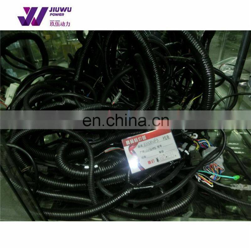 Excavator Electrical Spare Parts Wire Harness For HITACH I EX200-2 JiuWu Power