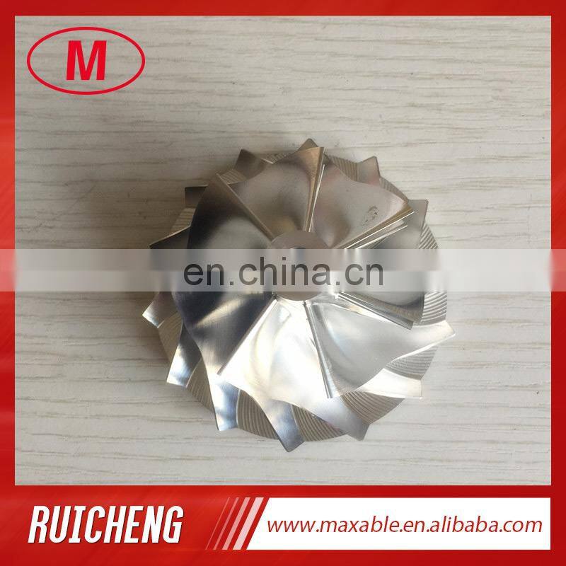 TD05H 18G 50.39/68.01mm 7+7 blades high performance turbo billet/milling/aluminum 2618 compressor wheel for 49378-01520