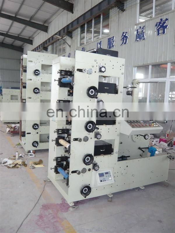 ZBS-320 Automatic 5 colors label flexo printing machine