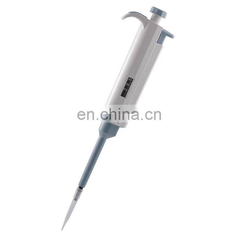 Glass pasteur pipette with single channel