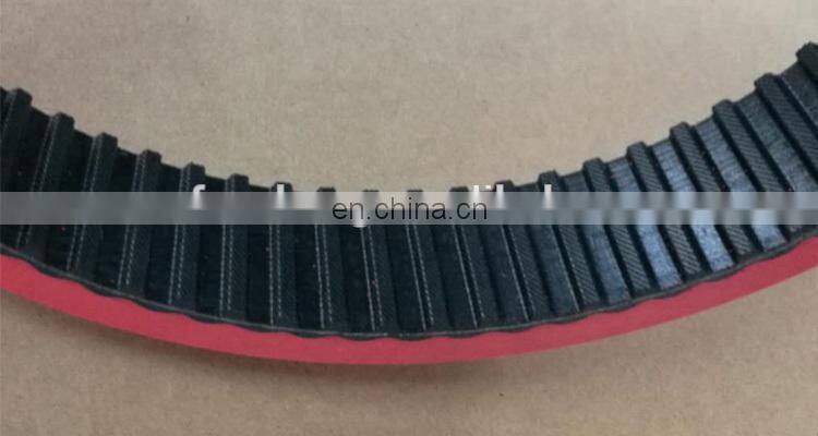 T10-560 rubber belt with   Red Rubber Coated  Factory Direct