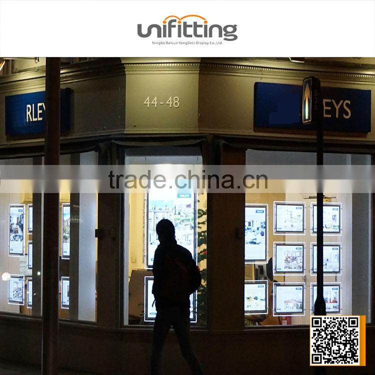 Led Menu Light Box For Restaurant