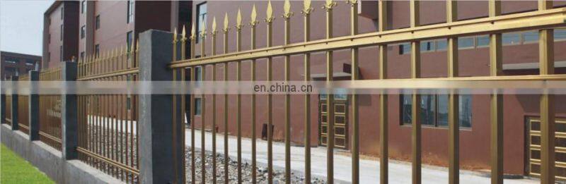 cheap and hot sales yard garden wrought iron steel fence