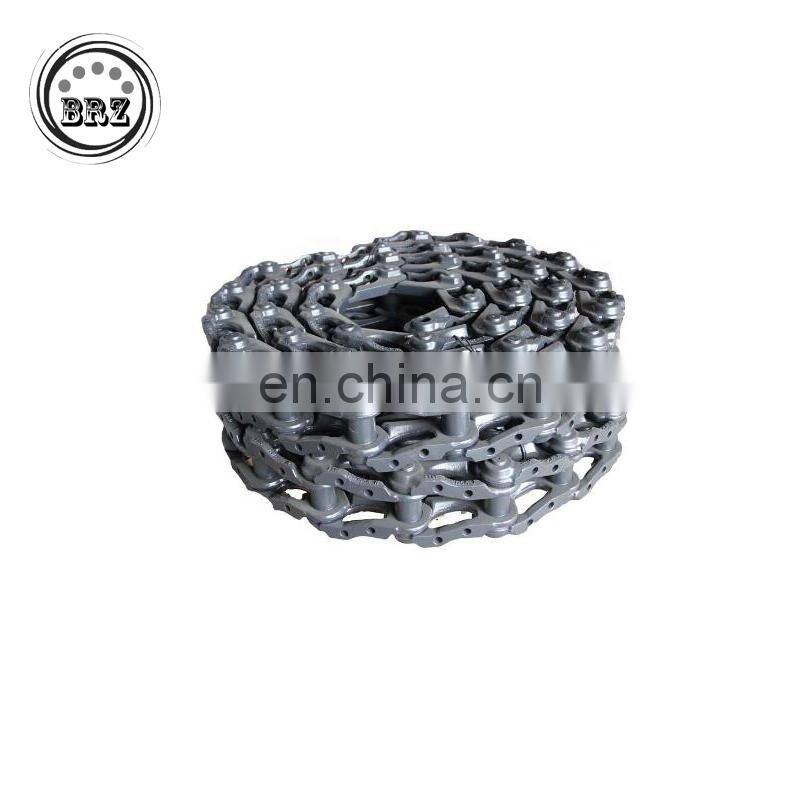 Excavator SK235 track link SK220 SK220LC track chain assy SK235SR steel track group