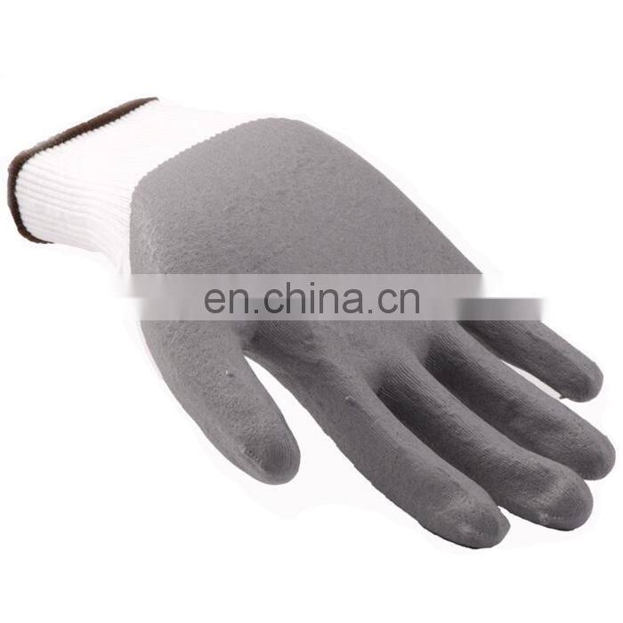 13 Gauge Knitted Polyester Reinforced Thumb Foam Nitrile Palm Coated Safety Work Gloves Oil Proof Hand Protection Gloves