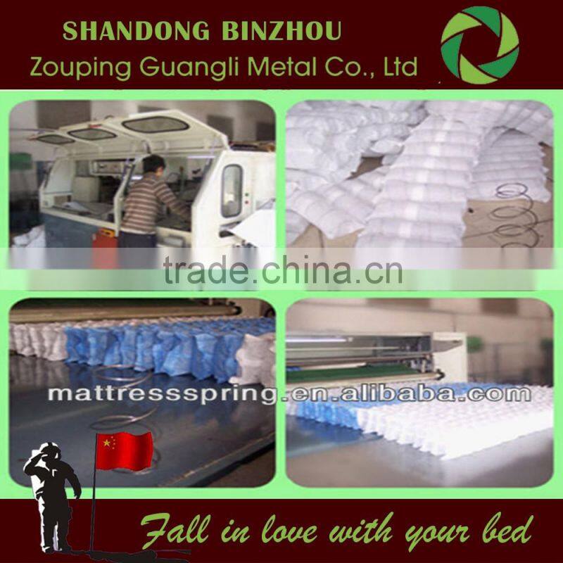 China manufacturer high carbon steel wire rod Pocket spring for used mattress