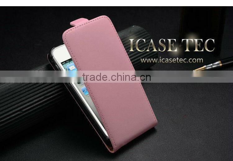 for iphon5 leather cover, fashion flip leather cover for iphone5