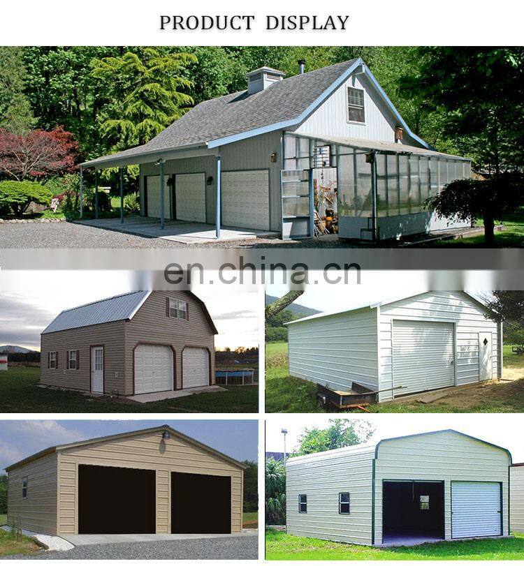 Wholesale customized size steel garage metal frame garage