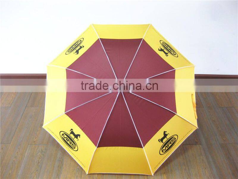 23inch high quality automatic aluminum stick umbrella