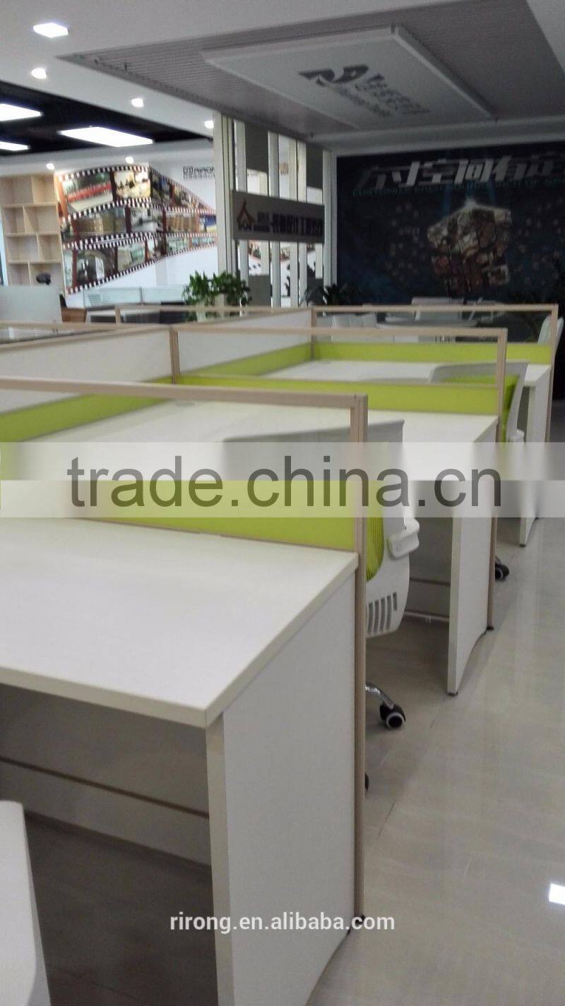 High end china brand wood office furniture partition table