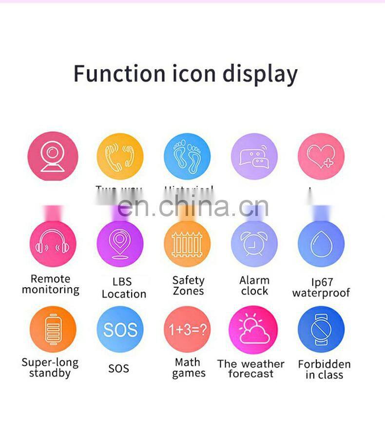 New Private Design from YQT Factory hot selling Q12 ANAK 2G kids watch gps watch sos smart watch jam imo