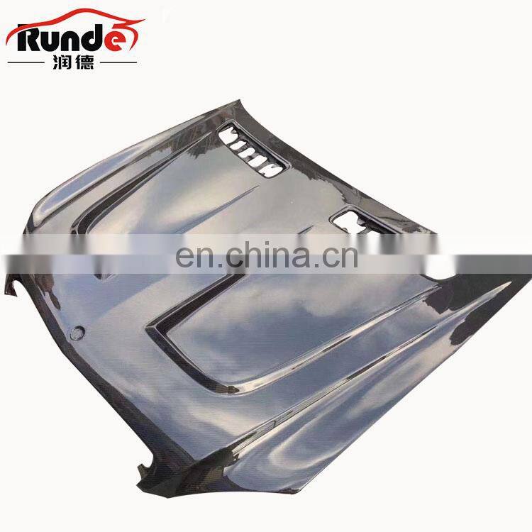 RD Brilliant Quality PD Style Carbon Fiber Bonnet Engine Hood For Mercedes BENZ W221