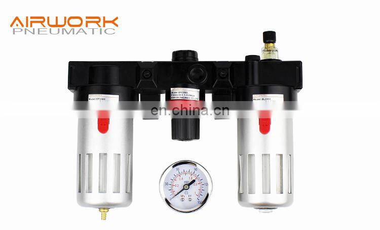 BC2000 airtac type air treatment processing filter regulator lubricator three unit