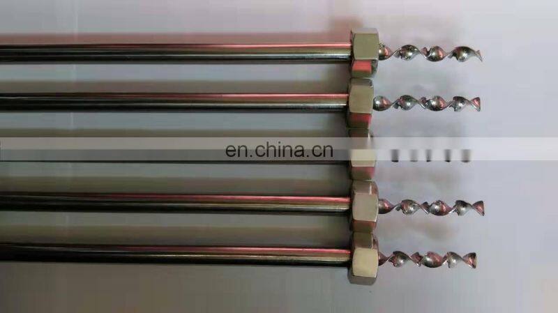 Competitive price with high quality PVC PP PTFE PVDF static mixer mixing tube