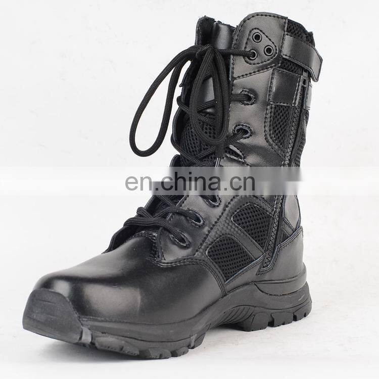 Suede leather material kenya army strong desert military safety boots