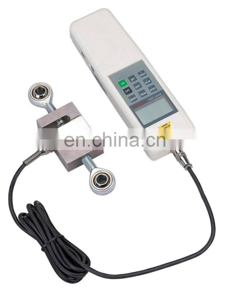 50~500N hf S type sensor digital push pull force gauge tester