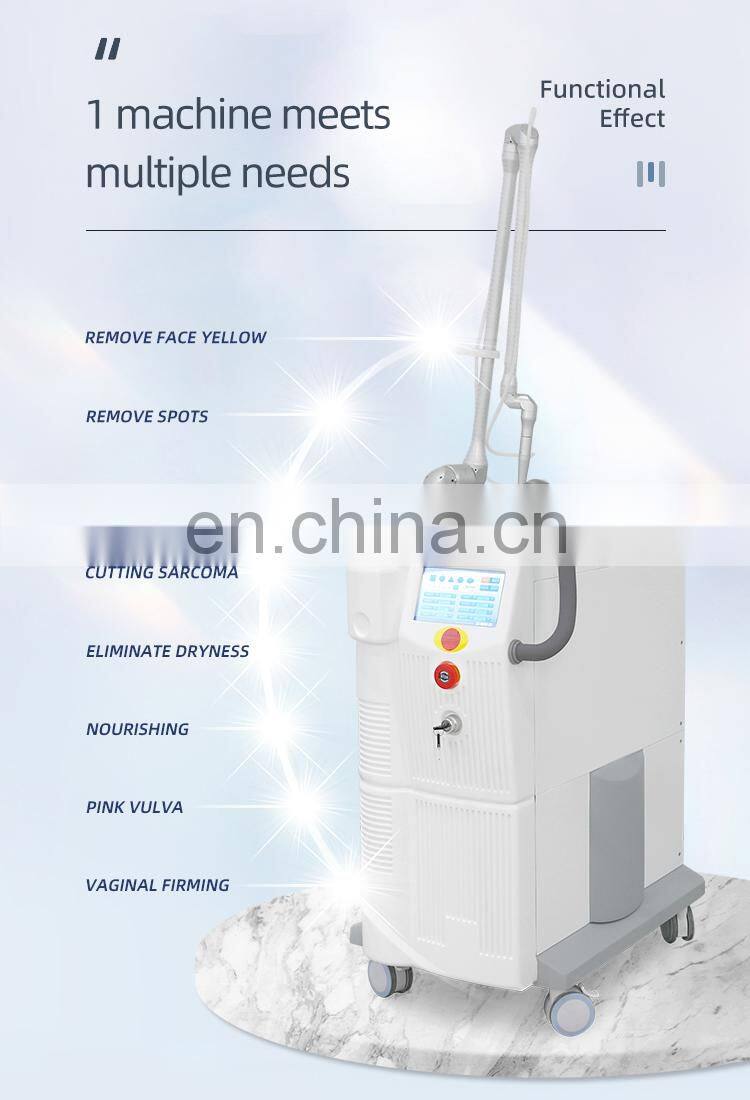 Factory Price Scar Removal Skin Tighten acne treatment co2 laser skin resurfacing Co2 Fractional Laser Machine