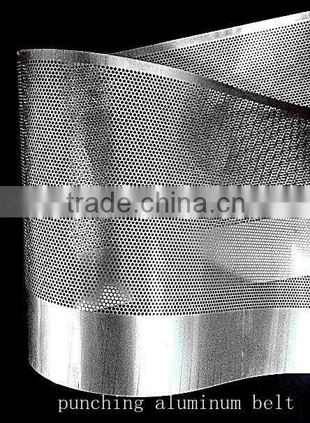 Punching aluminium foil Small circular aperture