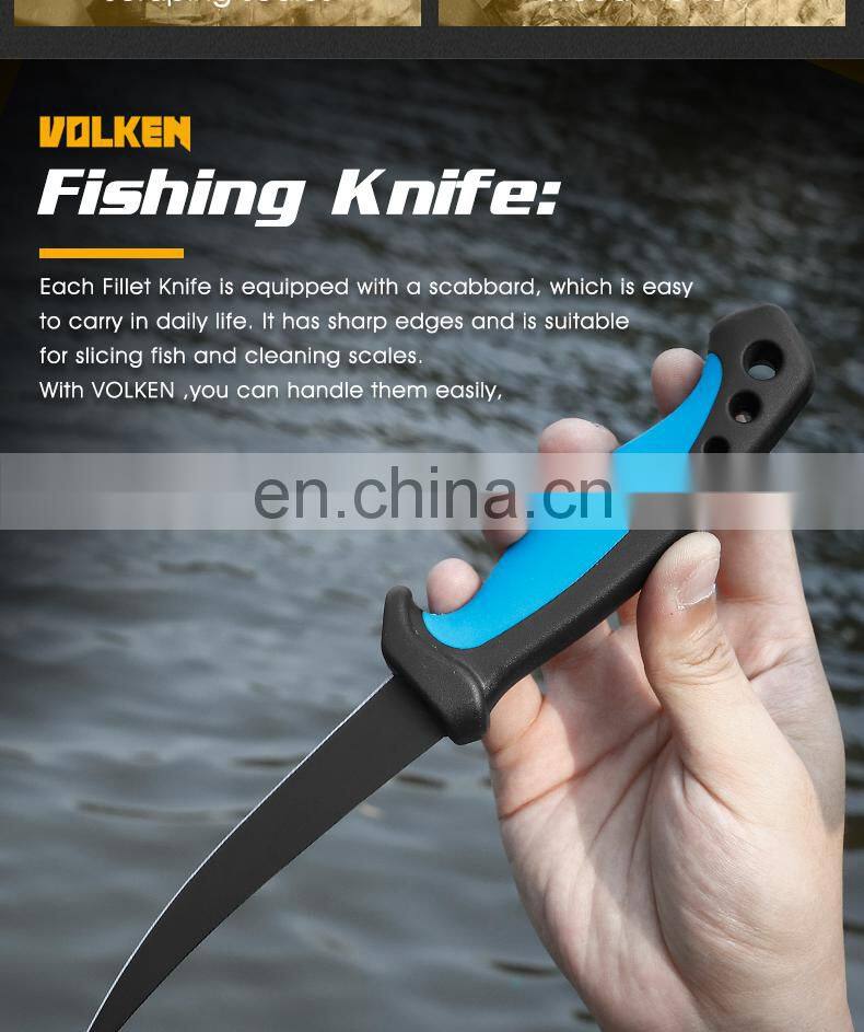 Fishing Knife Set Outdoor Camping Fish Cutting Knife Fishing Knives Set
