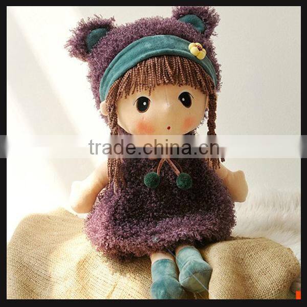 high quality OEM custom plush dolls for kids