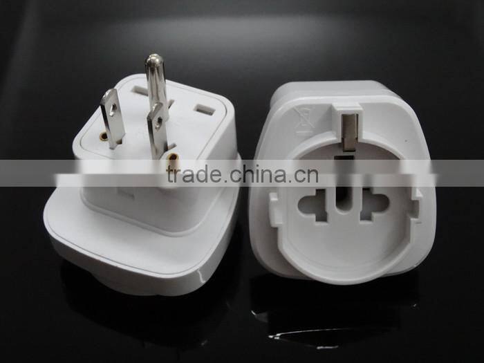 CE Certified European Schuko Germany to USA Plug Adapters